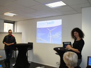 Morgane Barthod présente son projet de solutions big data pour l'éolien