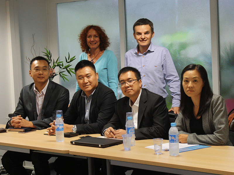 Les investisseurs chinois du réseau Aquilaris rencontrent les startup du Tarmac !