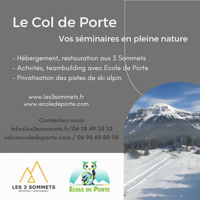 SEMINAIRE AU COL DE PORTE