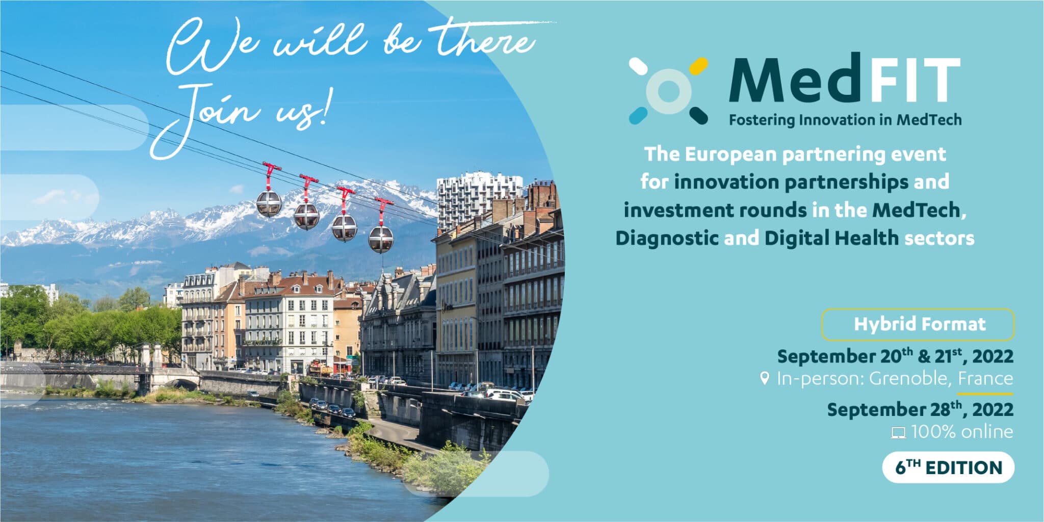 inovallée partenaire de MedFIT, la convention européenne d’affaires des acteurs innovants de la santé !