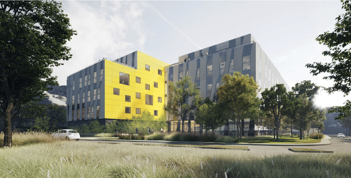 Impulsion : le nouveau programme neuf de Gilles Trignat résidence sur inovallée Meylan – 5300 m² de bureaux avec terrasses panoramiques dans un ilot de verdure