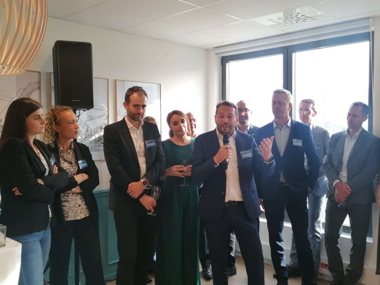 La banque Palatine inaugure ses nouveaux locaux sur inovallée en présence de Gaëlle Edon, championne de France de para-tir, symbole de son engagement pour la reconversion des athlètes féminines dans l’entrepreneuriat  