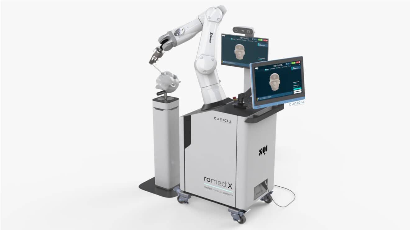 SQI, Conicio et Stäubli Robotics associent leurs expertises pour lancer RomedX, une plateforme clé en main de prototypage pour la robotique médicale 