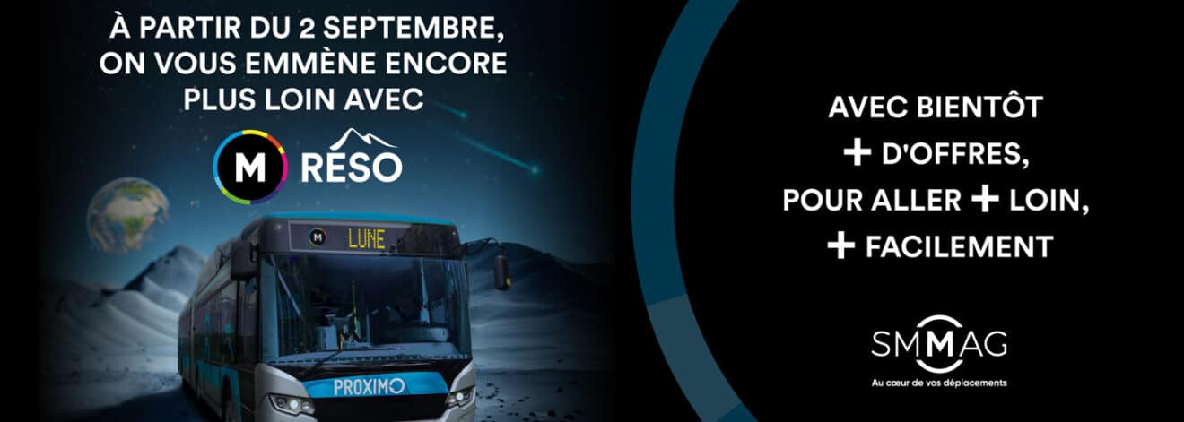 Mobilité : Les transports en commun du Grésivaudan (M TouGo) et de la Métropole Grenobloise ( M réso ) s’unissent et deviennent M réso . Quels impacts pour les salariés d’inovallée ?