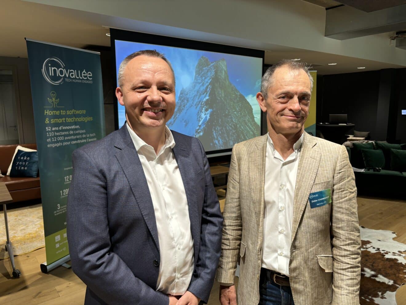 Laurent Monge président d’inovallée, grenoble alpes technopole