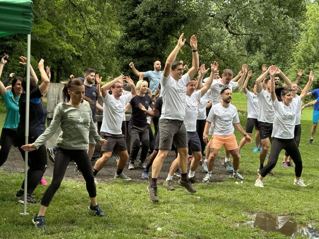 Olympiades teambuilding QVT inovallée technopole, parcours warrior 