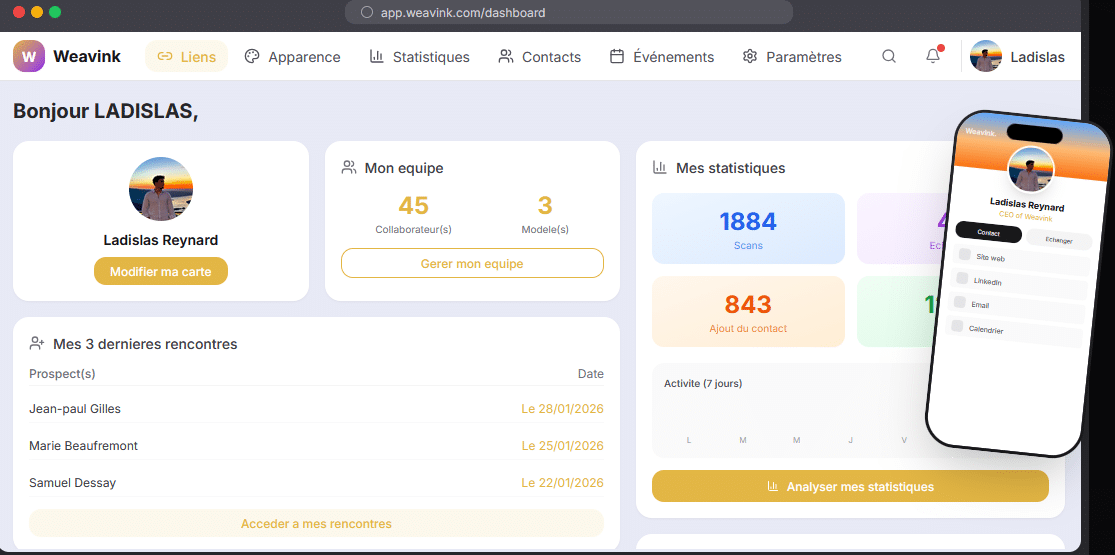 Weavink, la startup grenobloise qui veut transformer le networking en moteur d’opportunités grâce à l’IA