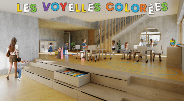 école Montessori Les Voyelles Colorées